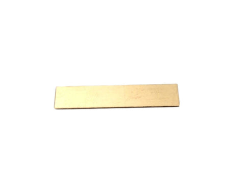 Nickel Blanks for Jewelry Making Wholesale - 1/4" x 2" - 22 Gauge Straight Ends Corners Finished