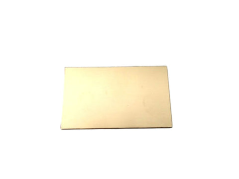 Nickel Blanks for Jewelry Making Wholesale - 1 1/2" x 2 1/2" - 22 Gauge Straight Ends Corners Finish