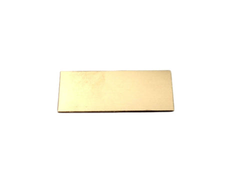 Nickel Blanks for Jewelry Making Wholesale - 3/8" x 2" - 22 Gauge Straight Ends Corners Finished